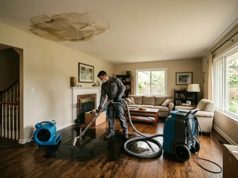 attic-pipe-burst-ceiling-drip-008 — frequently asked questions, Water Damage Restoration & Carpet Care in Emmaus, PA